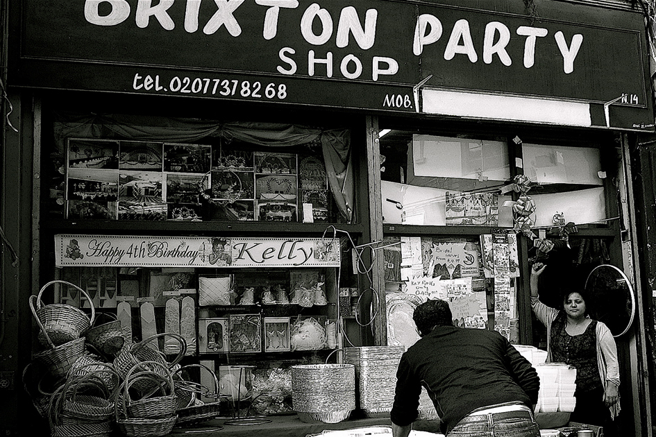 Leftovers` French Boutique - 4th avenue - `Party Time` 1st Ave - `Vanity` @ Bargains store - Brixton Village SW9 