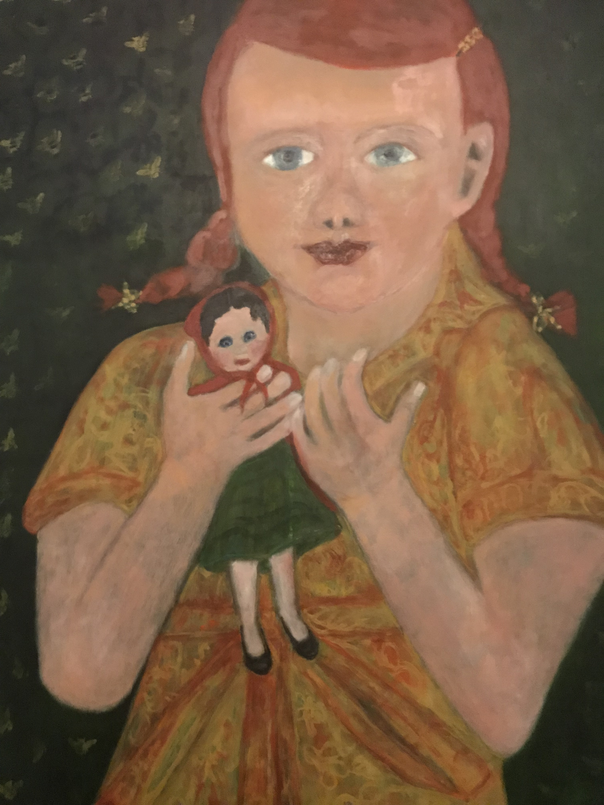Ginger Pigtails and Doll